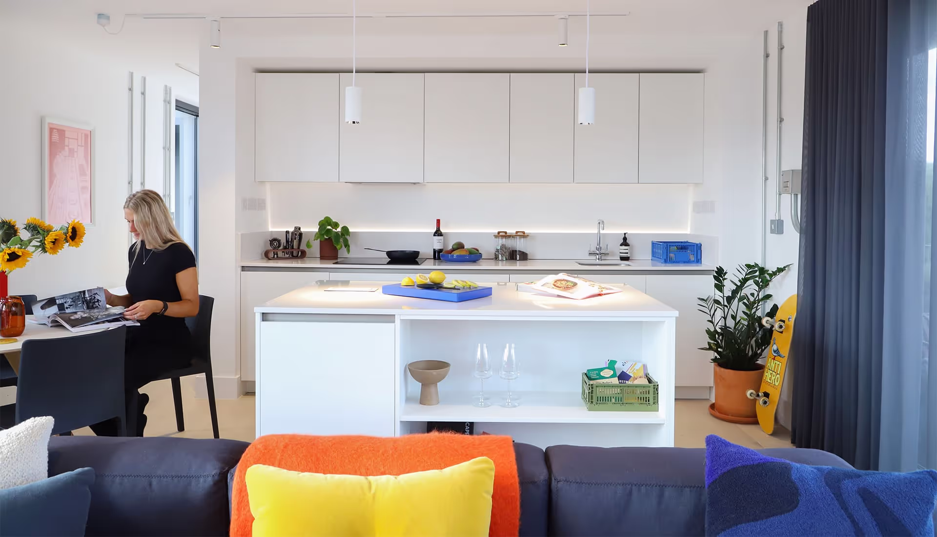 ollo living rental apartment.